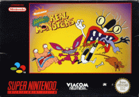 AAAHH Real Monsters PAL Super Nintendo PAL box art